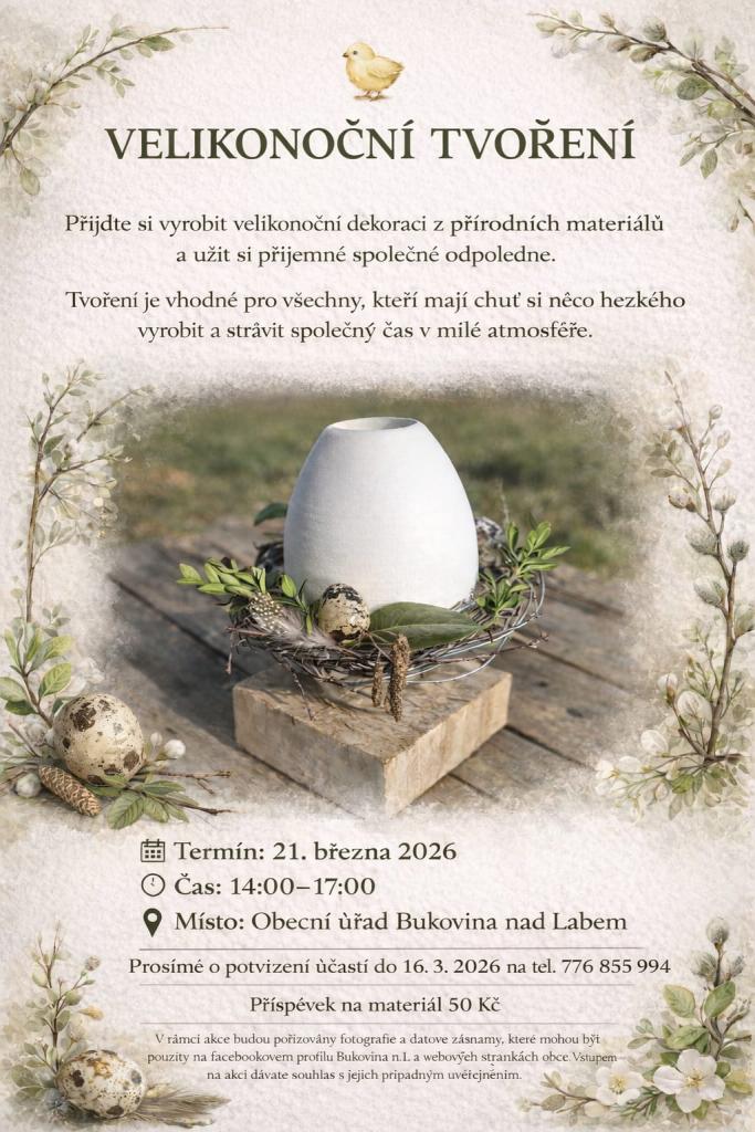 Velikonoční tvoření
